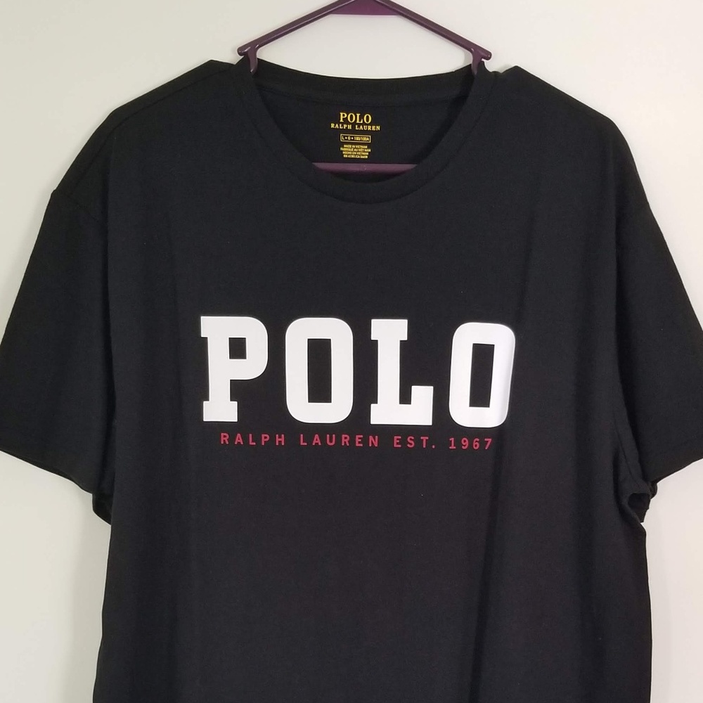 Men's Black Polo T-Shirt